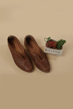 Pikolinos Perforated Leather Flats
