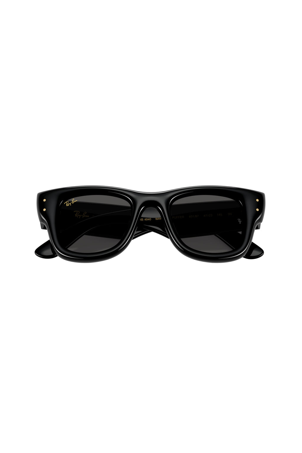 Ray-Ban Wayfarer Puffer Classic Black Sunglasses - Unisex