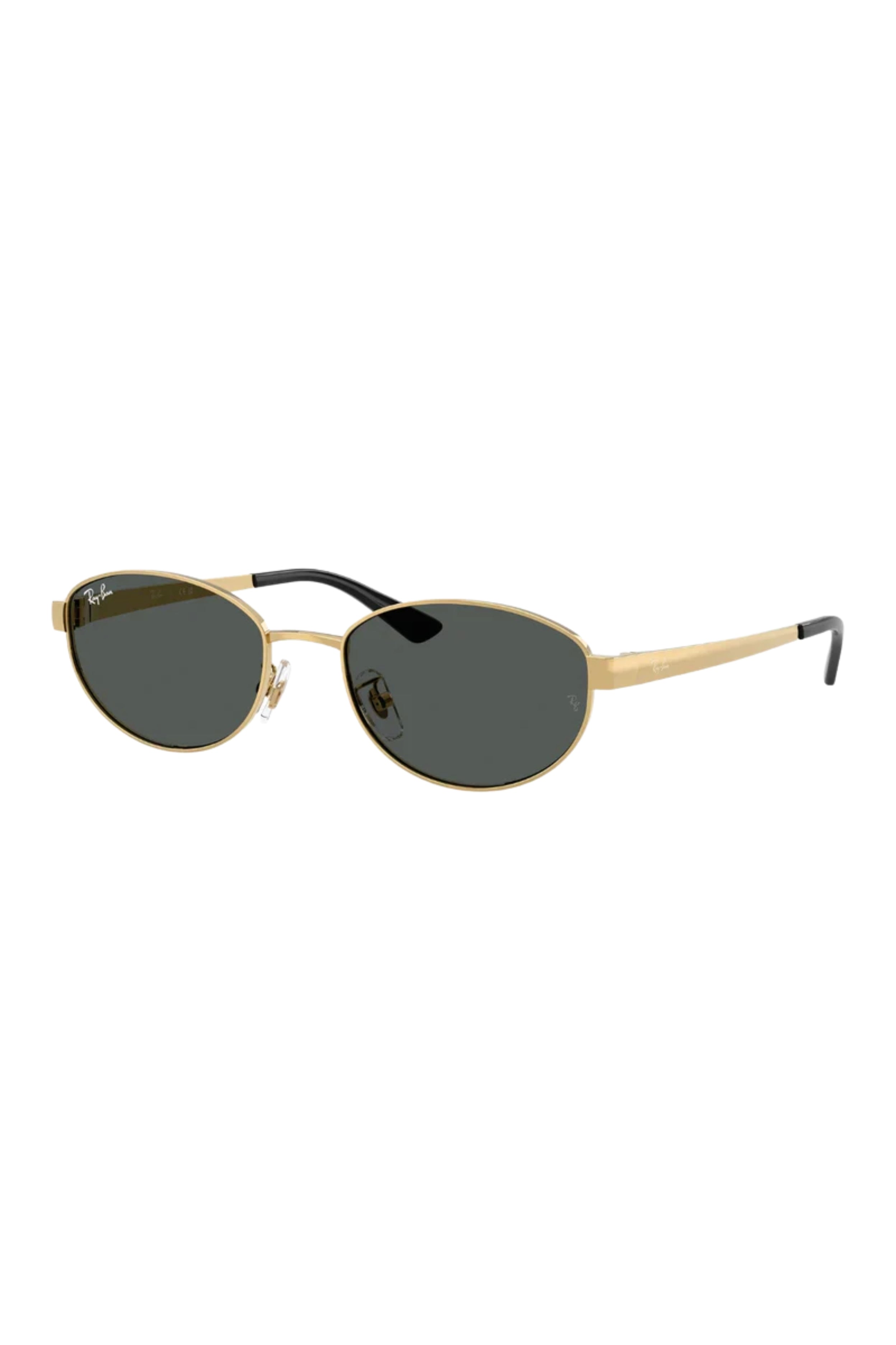 Ray-Ban Classic Oval Metal Sunglasses in Arista Gold- Unisex