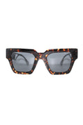 Versace Bold Geometric Tortoise Shell Sunglasses