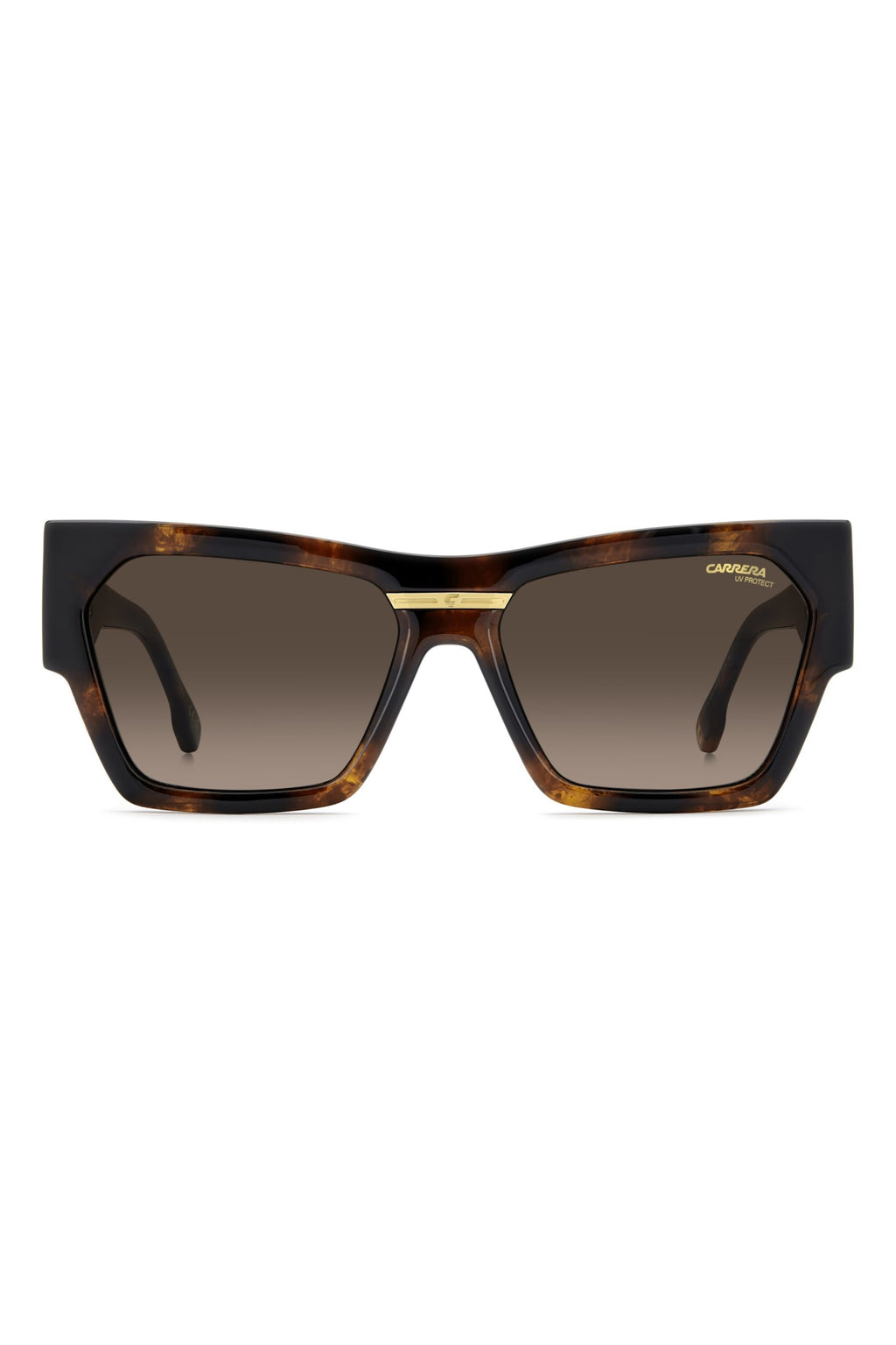 Carrera Bold Oversized Tortoise Shell Square Sunglasses