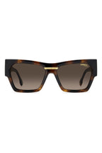 Carrera Bold Oversized Tortoise Shell Square Sunglasses