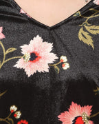 Floral Print A-line Dres