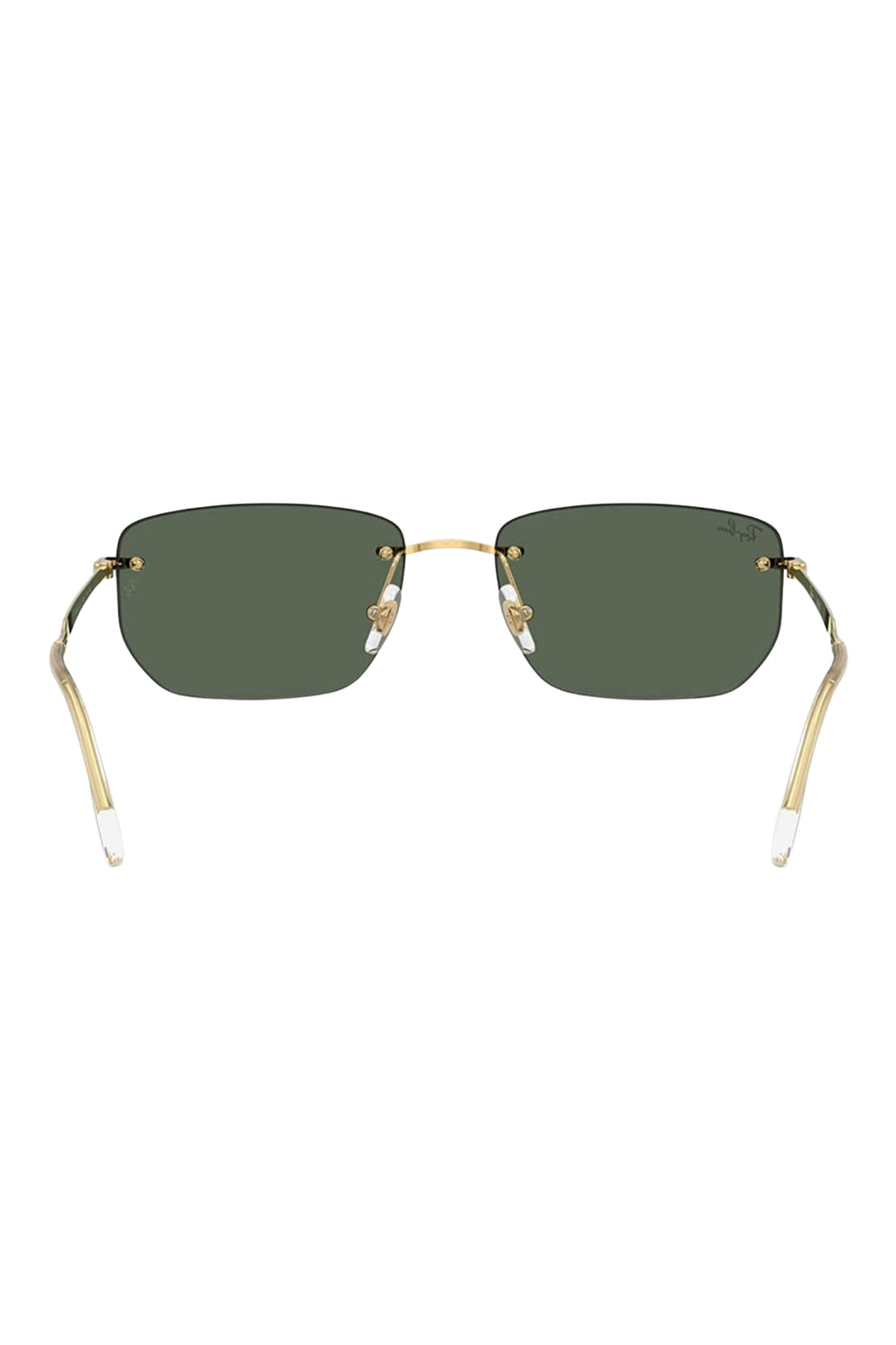 Rimless Arista Gold Sunglasses - Unisex