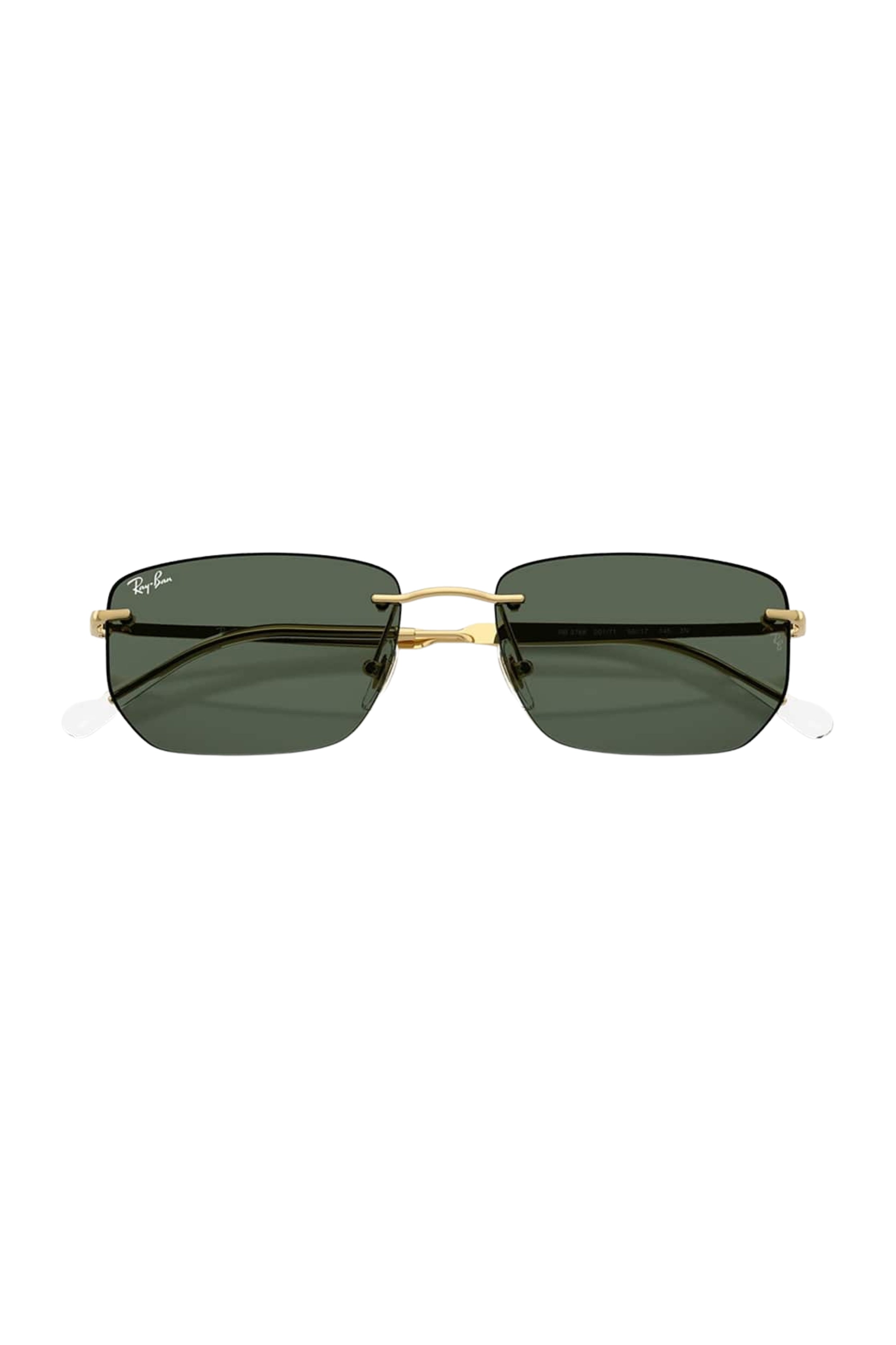 Rimless Arista Gold Sunglasses - Unisex