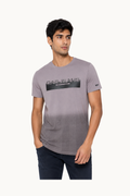Elevated Ombre Graphic Tee for Men