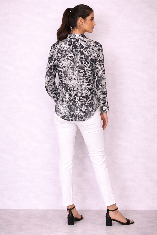 Abstract Black Shirt