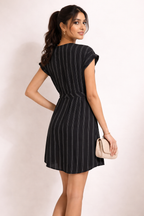 Timeless Striped Shirt Dress