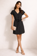 Timeless Striped Shirt Dress