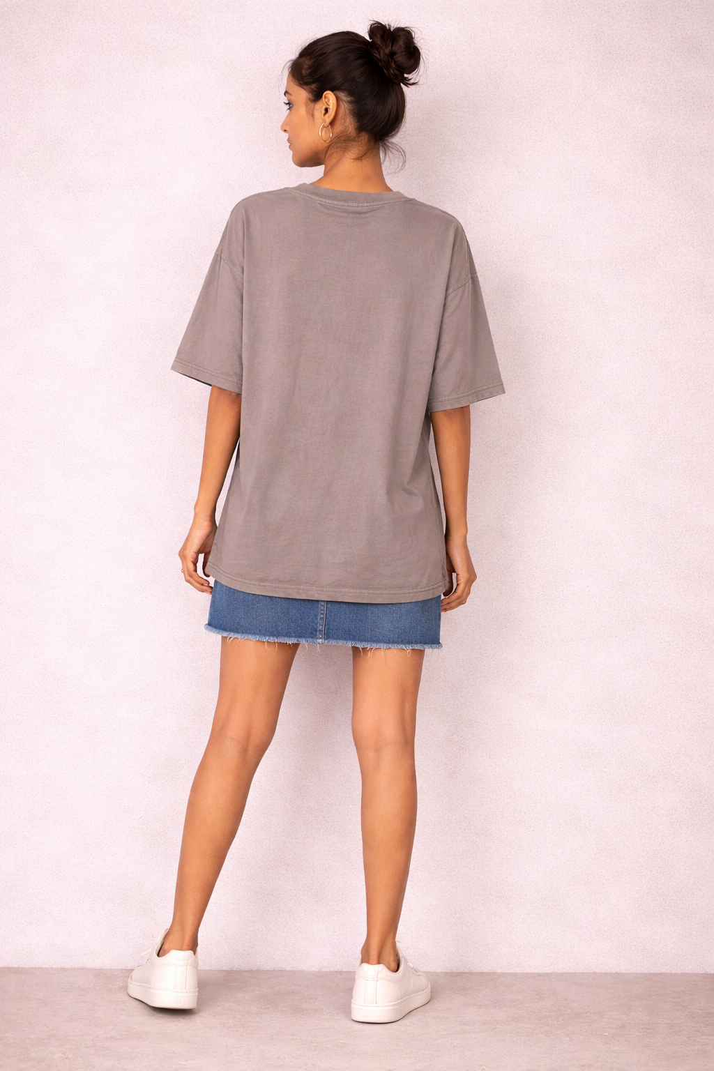 Happy Vibes Oversized Tee