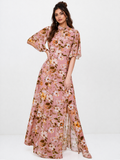 Rose Garden Cutout Maxi Dress