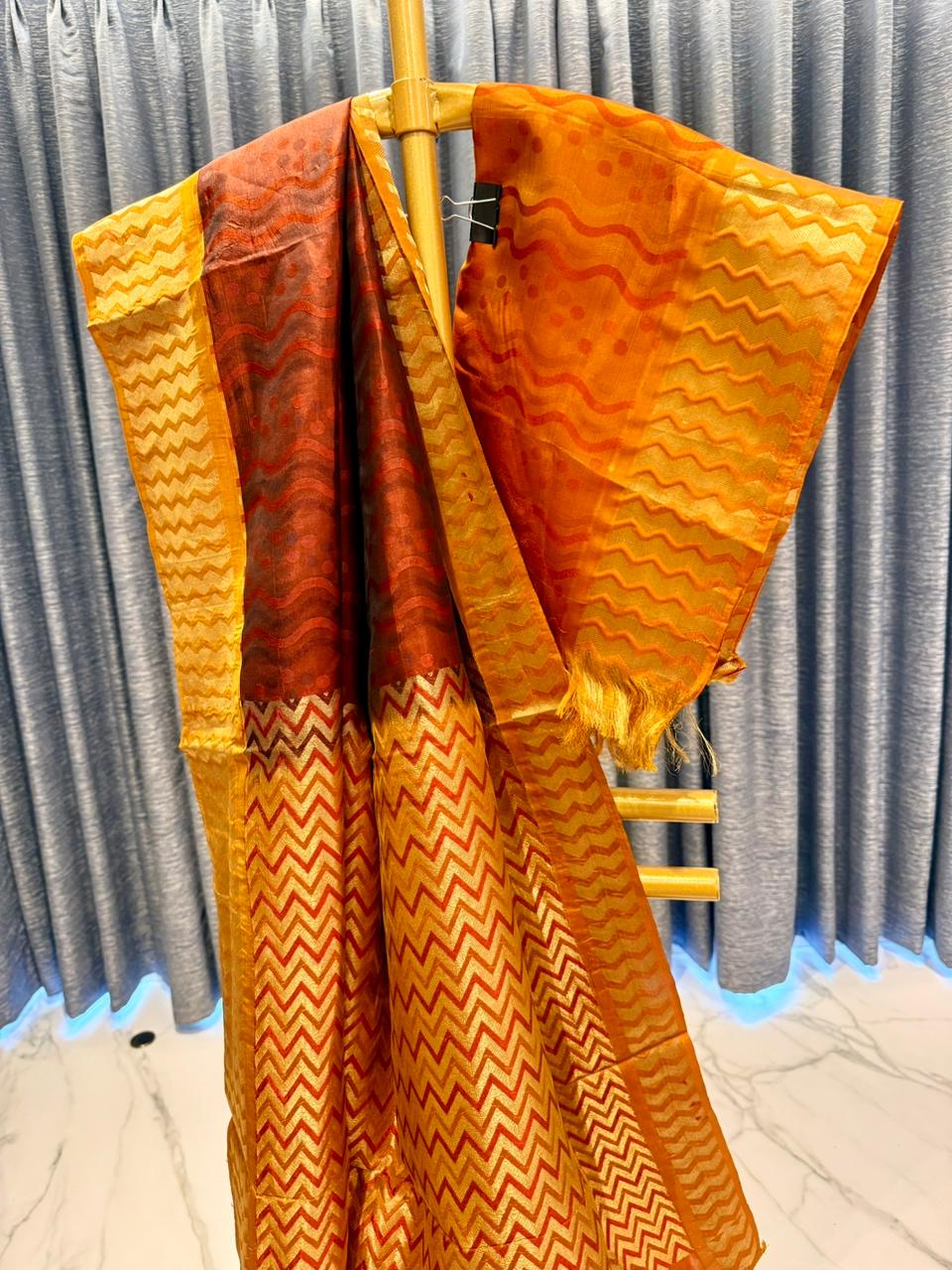 Heritage Banarasi Style Silk Saree