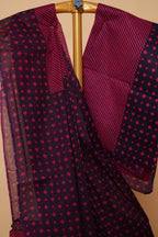 Pure Cotton Saree with Geometric Print