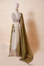 Olive Noor Lehenga Set