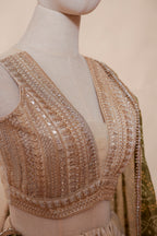 Olive Noor Lehenga Set