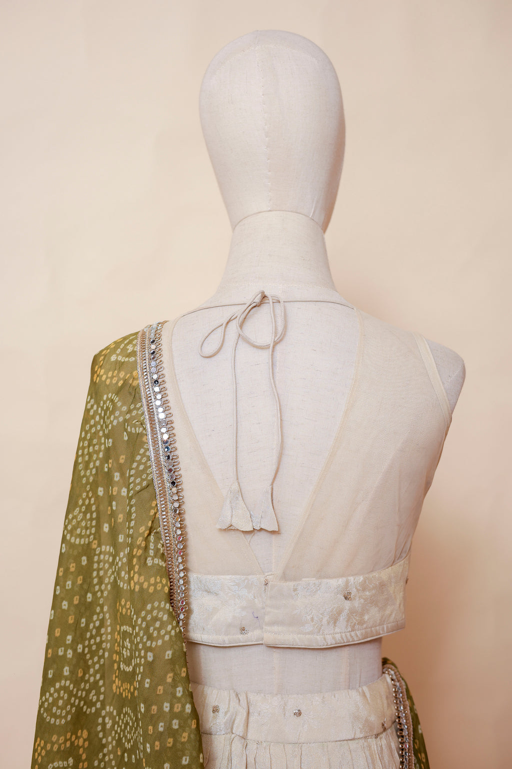 Olive Noor Lehenga Set