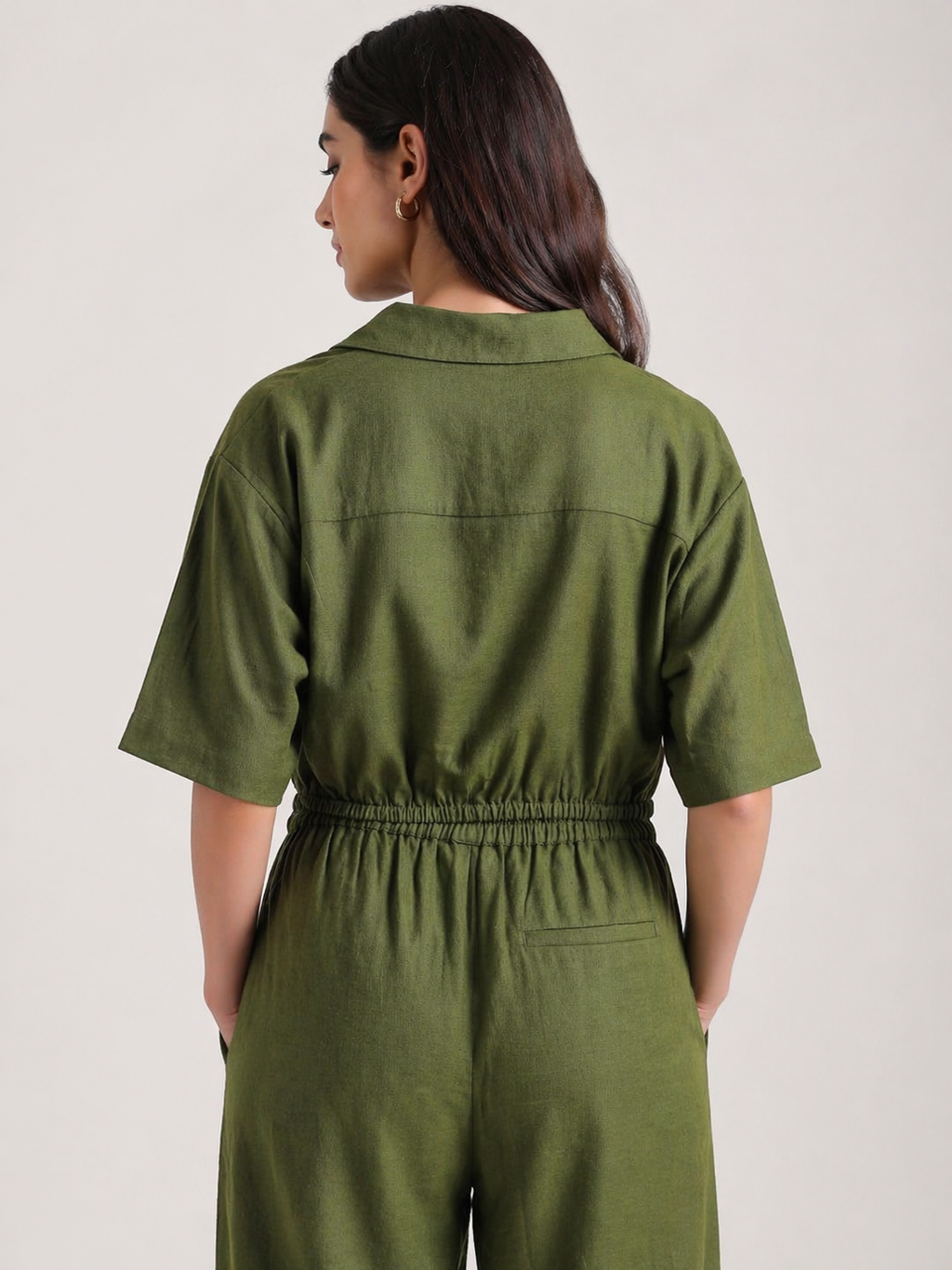 Olive Regular Fit Shirt
