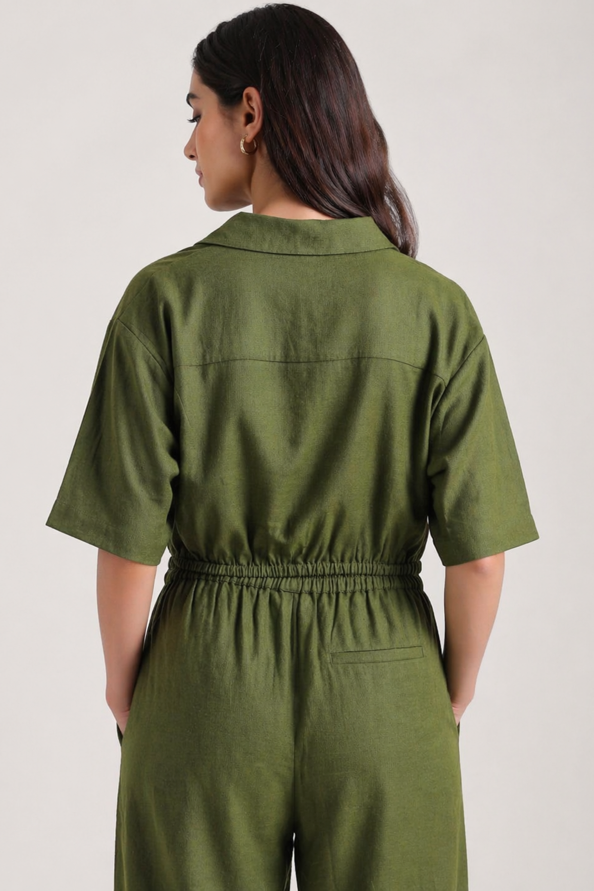 Olive Regular Fit Shirt