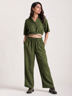 Olive Regular Fit Shirt