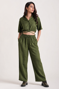 Olive Regular Fit Shirt