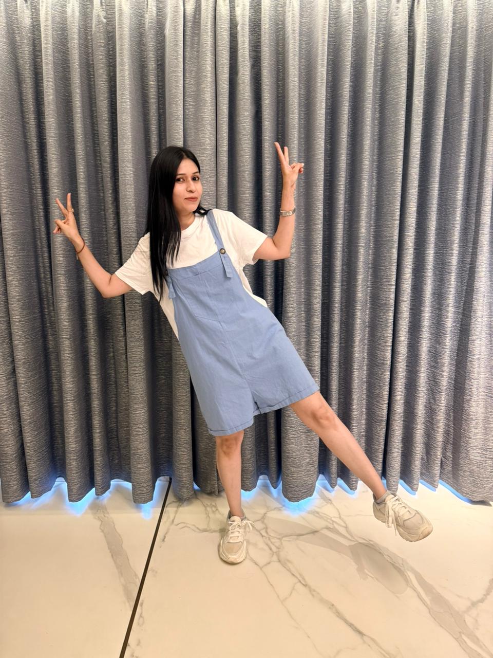 Cool & Casual Short Jumpsuit