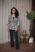 Modern Ethnic Fusion Blazer