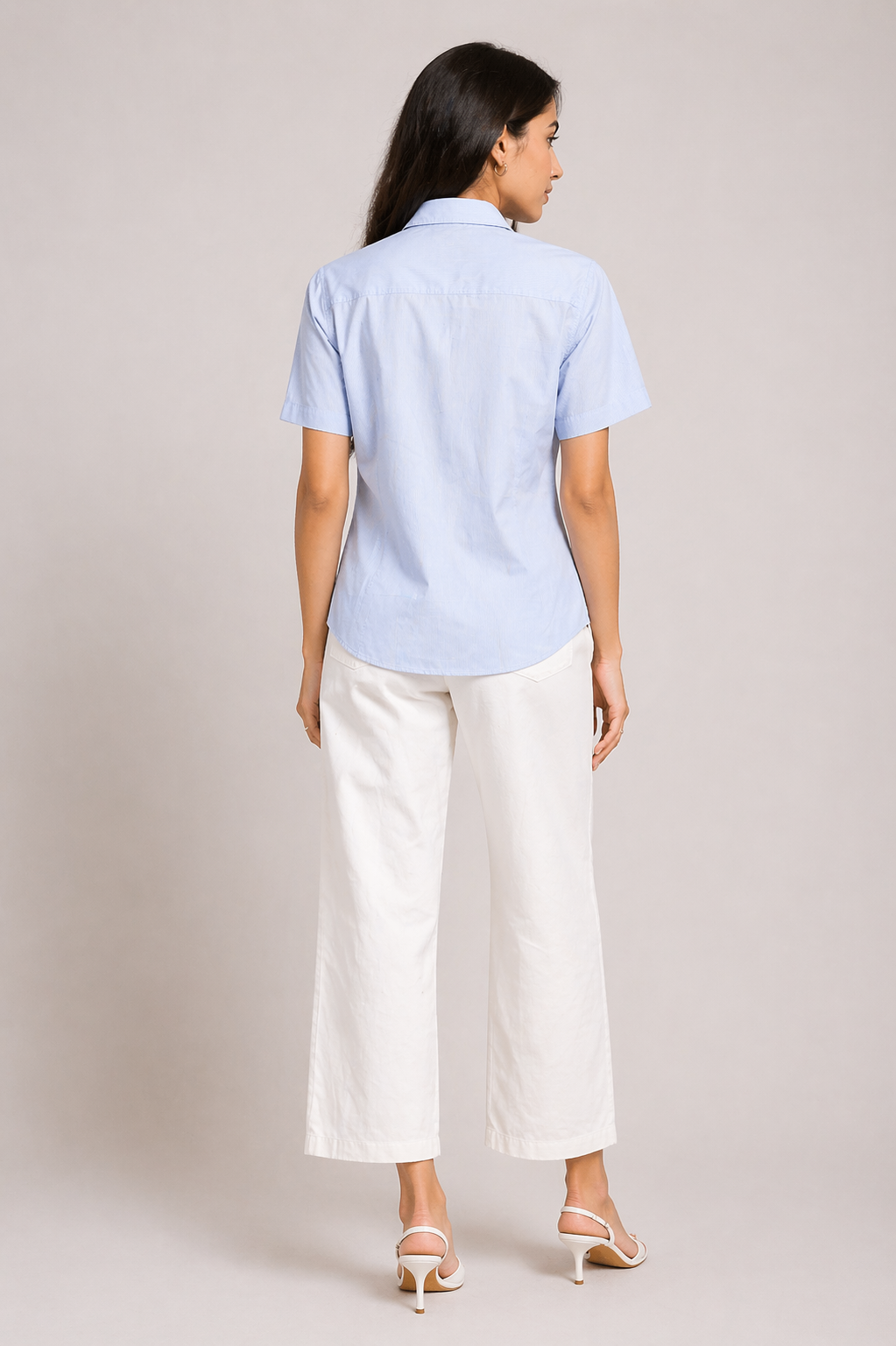 Classic Light Blue Short Sleeve Shirt