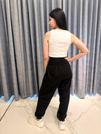 Street Style High-Waist Joggers