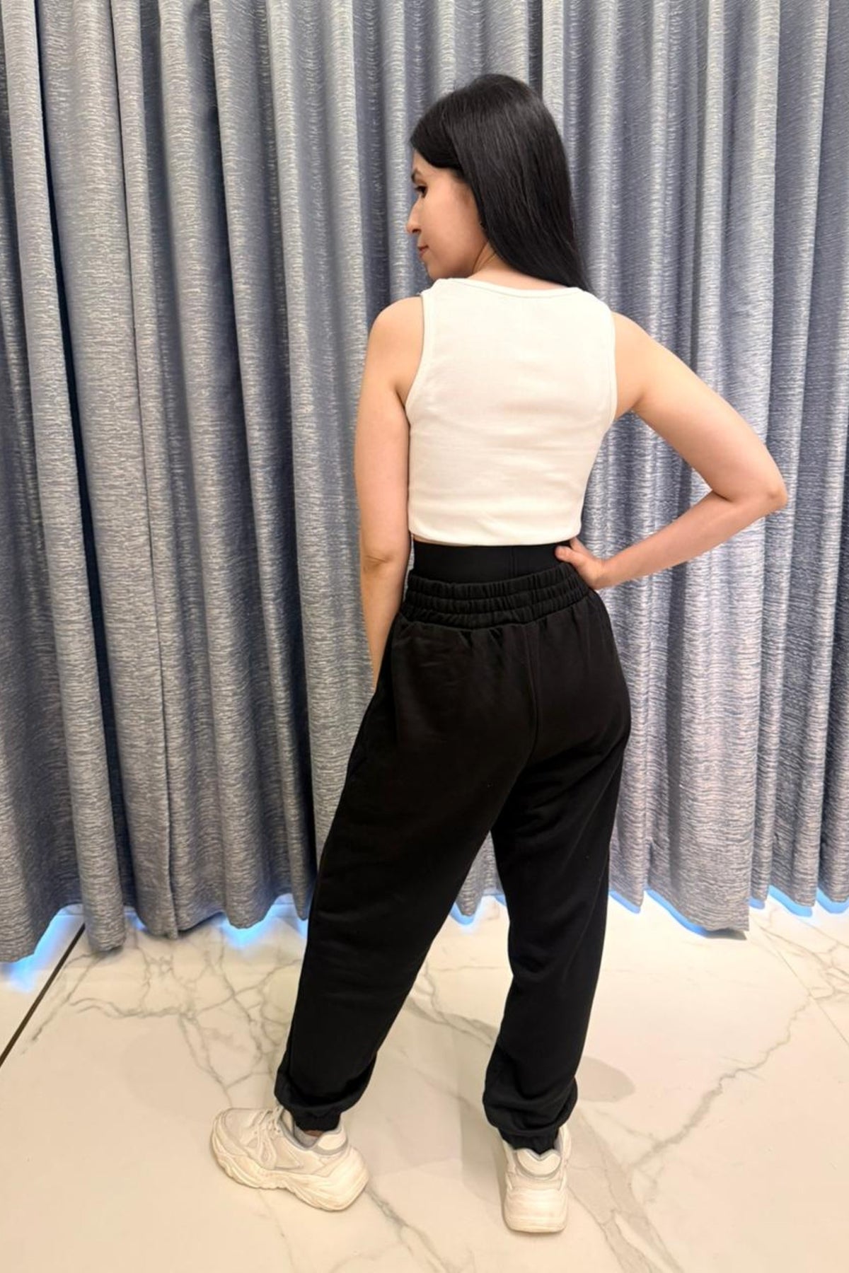 Street Style High-Waist Joggers