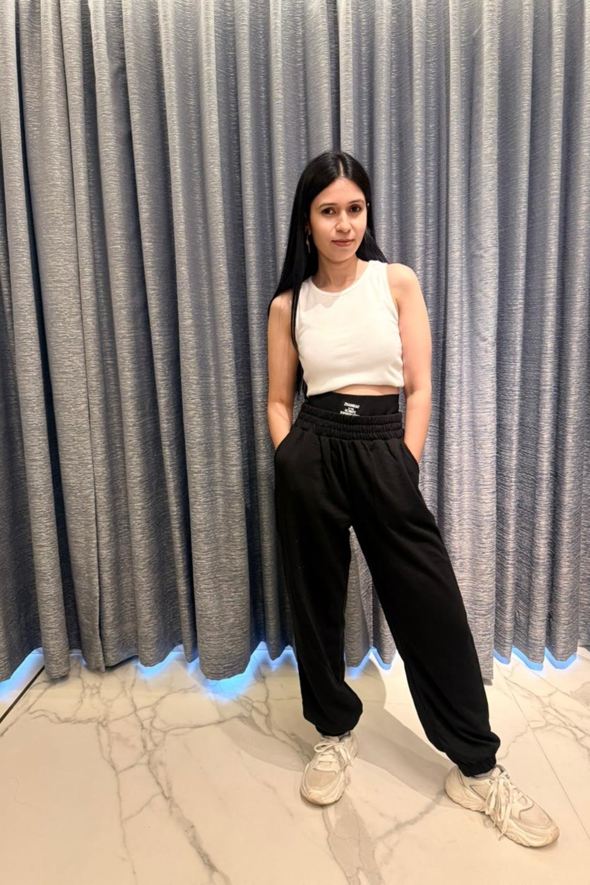 Street Style High-Waist Joggers