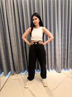 Street Style High-Waist Joggers