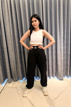 Street Style High-Waist Joggers
