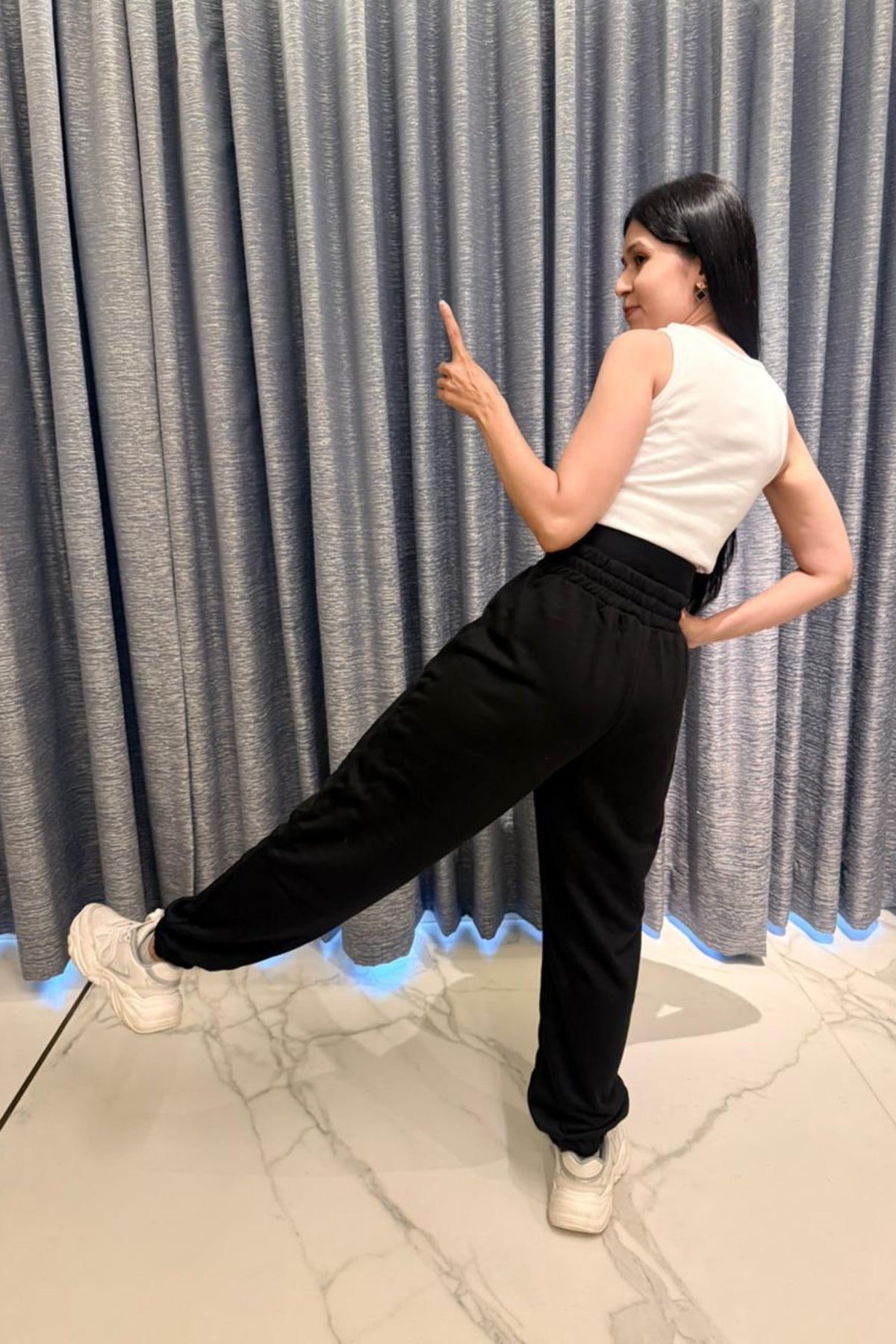 Street Style High-Waist Joggers