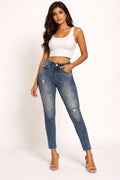 Mid-Rise Skinny Jeans