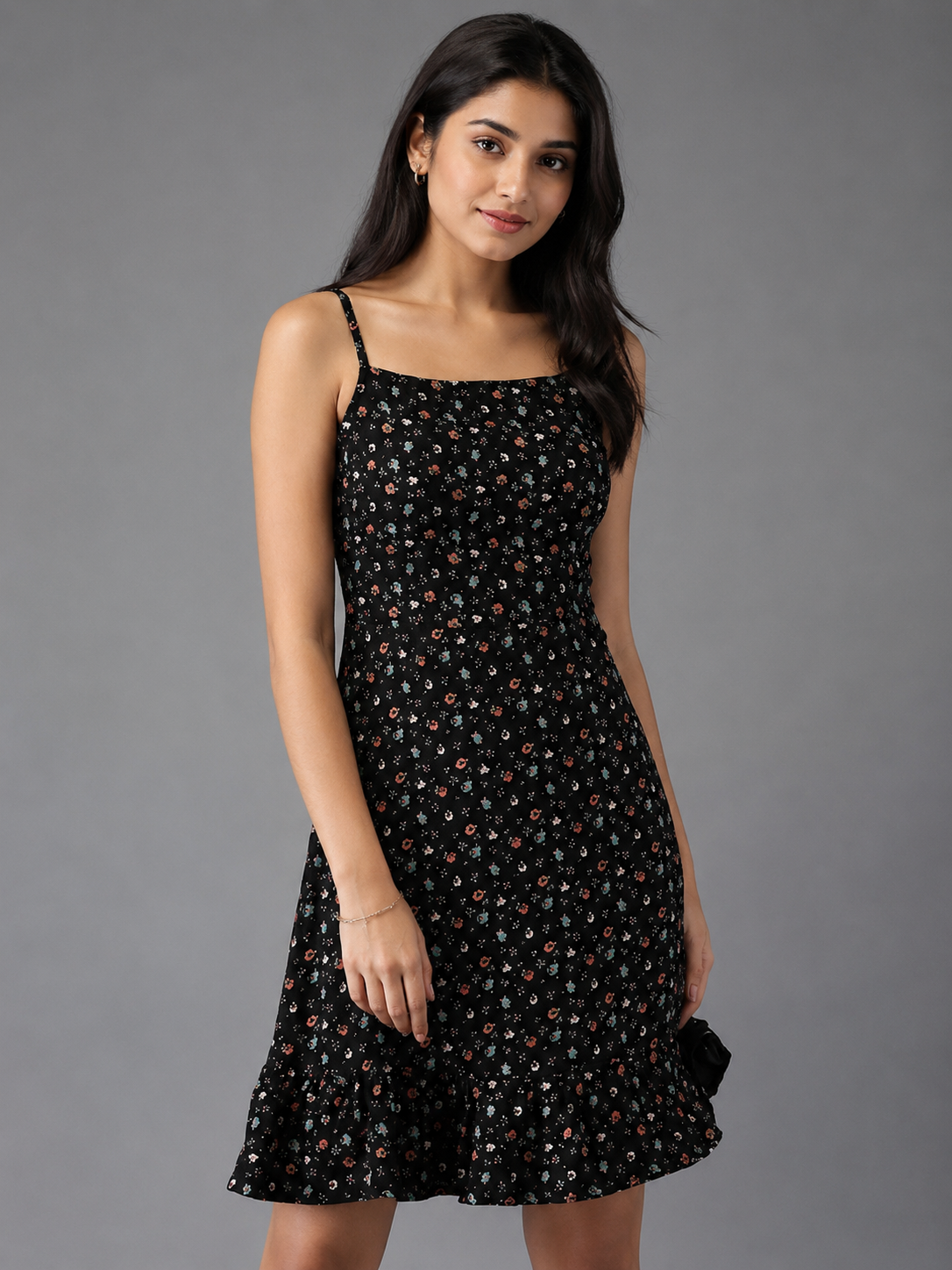 The Go-To Summer Floral Fit-and-Flare