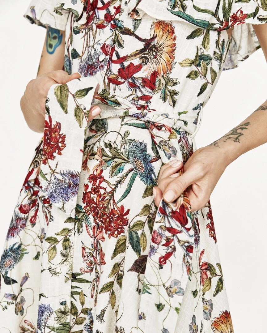 The "Secret Garden" Tea Dress