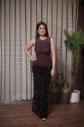 Midnight Glam Sequin Skirt Set