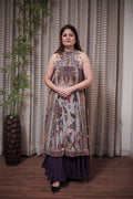Elegant Ethnic Fusion Sharara Outfit