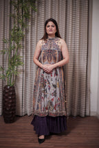 Elegant Ethnic Fusion Sharara Outfit