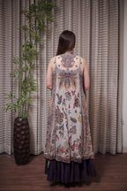 Elegant Ethnic Fusion Sharara Outfit