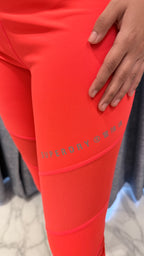 Sport Vibrant Coral High-Performance Leggings