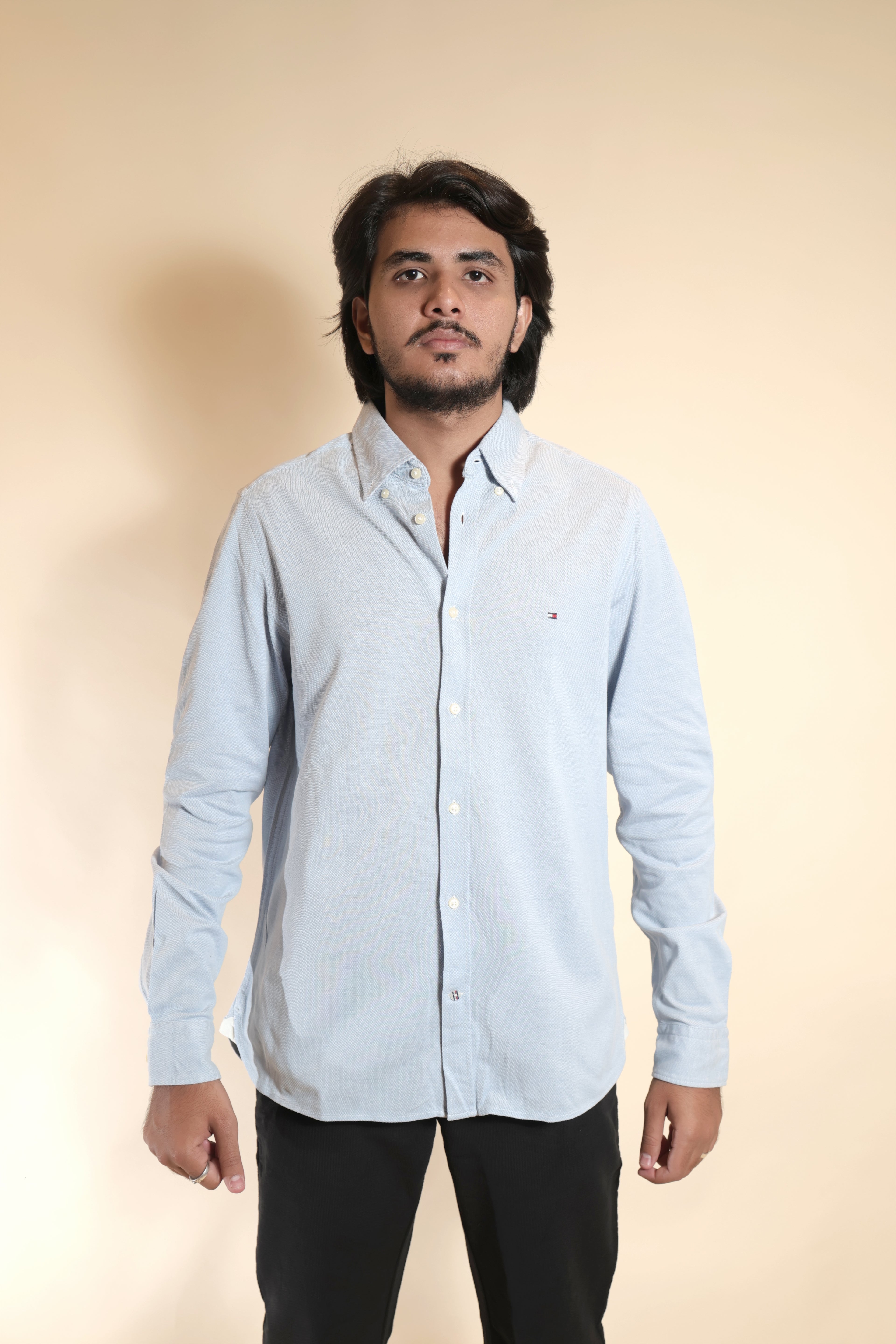 Classic Light Blue Casual Shirt
