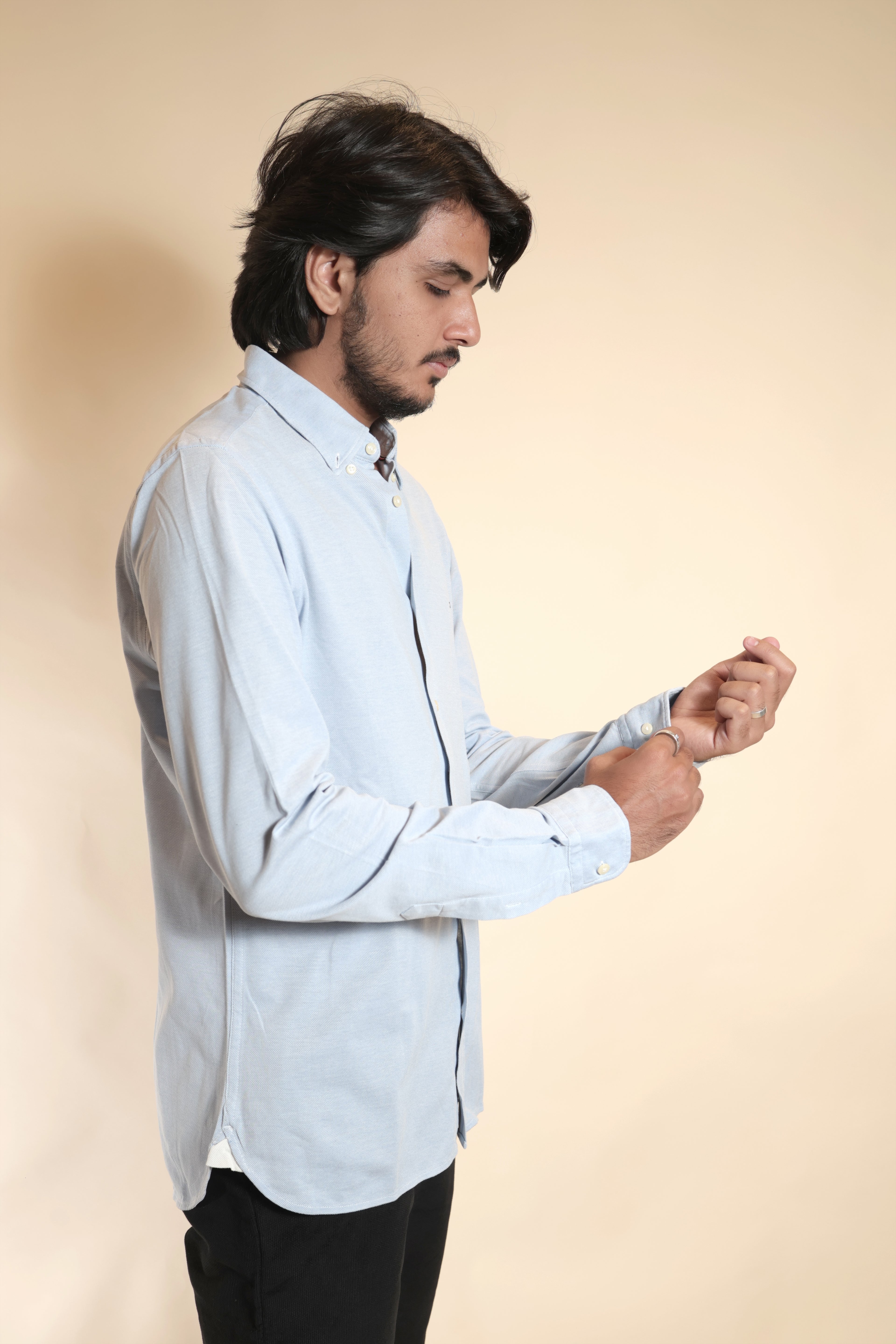 Classic Light Blue Casual Shirt