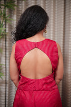 Ruby Glow Festive Co-Ord Ensemble
