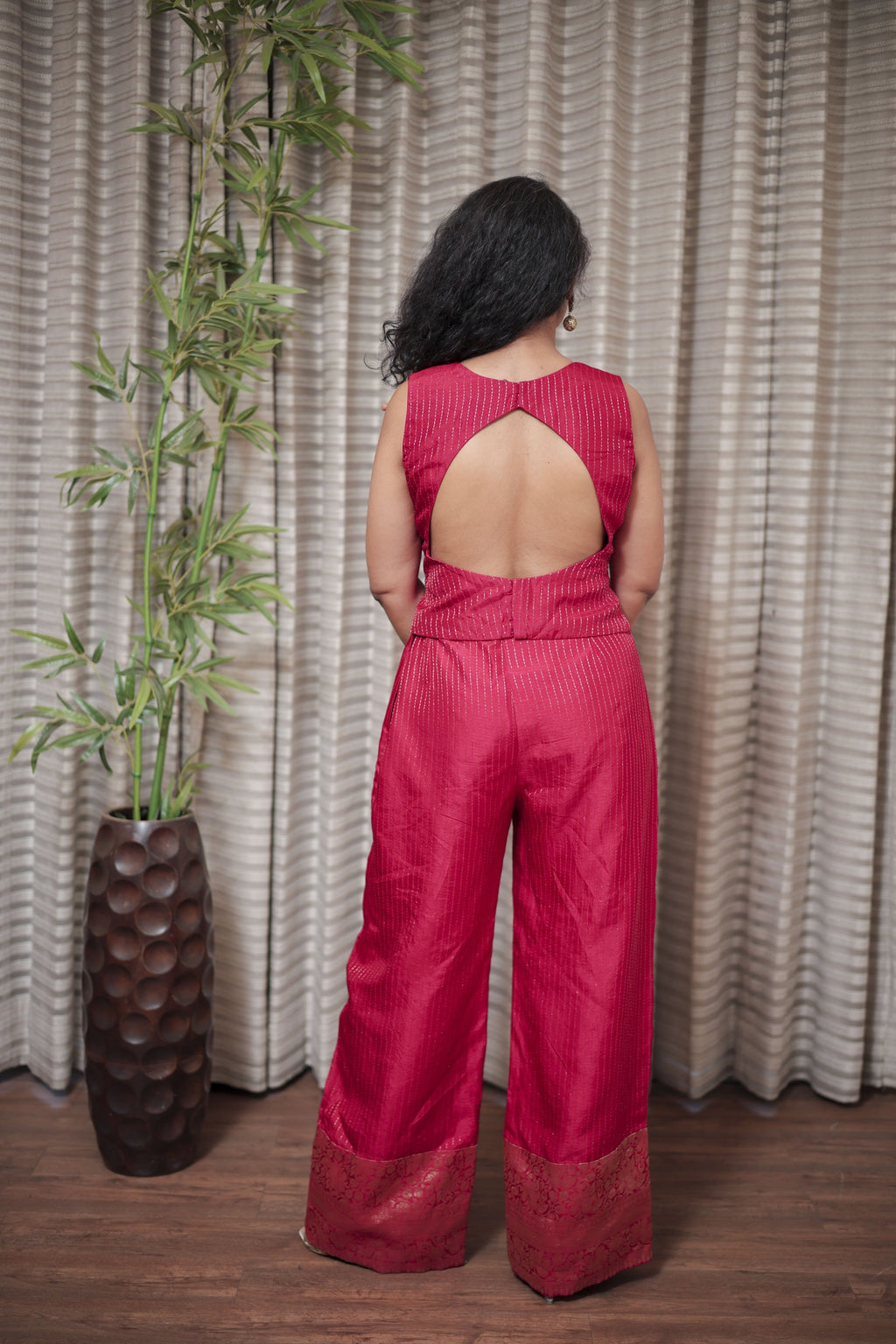 Ruby Glow Festive Co-Ord Ensemble