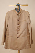 Men’s Beige Designer Bandh gala Jacket