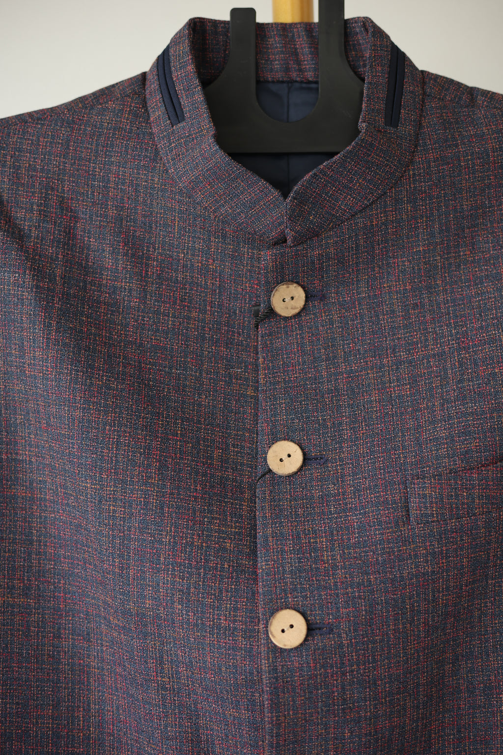 Men’s Textured Nehru Jacket