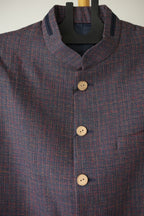 Men’s Textured Nehru Jacket