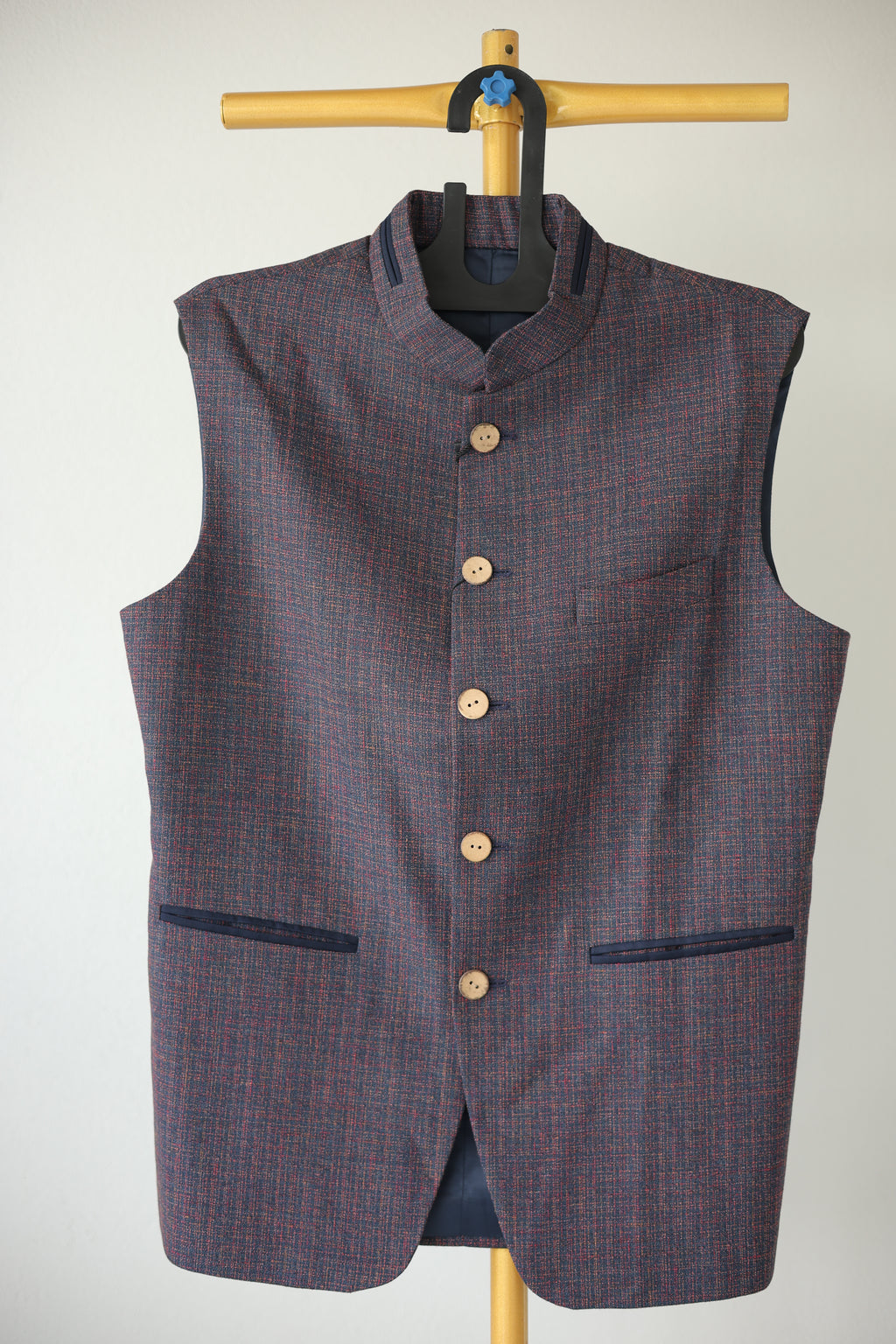 Men’s Textured Nehru Jacket