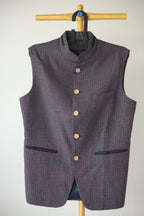 Men’s Textured Nehru Jacket